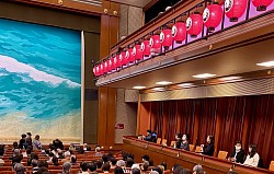 松緑の見事な殺陣、落語「芝浜」の話し